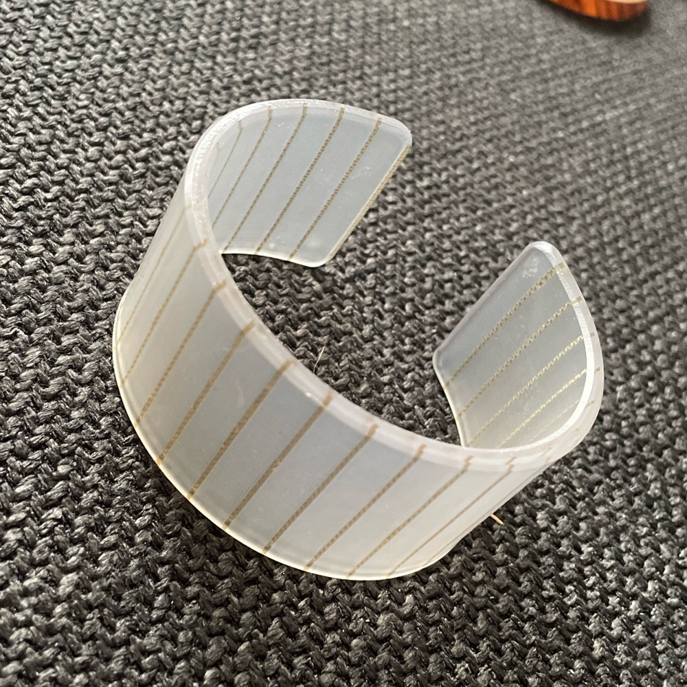 Color by Amber Cuff Golden Thread Interlayer